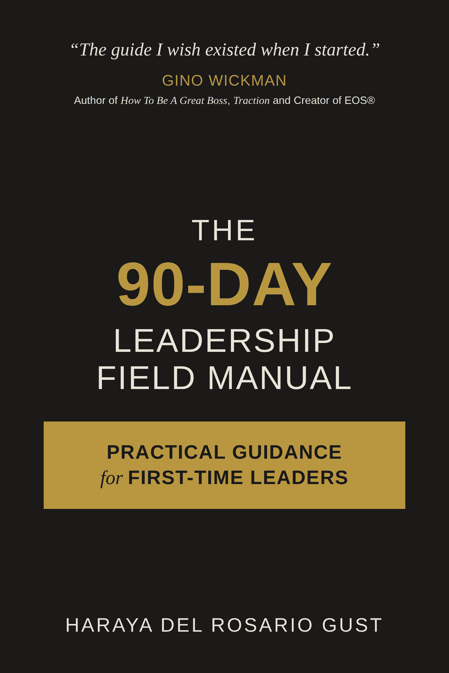 The 90-Day Leadership Field Manual book cover